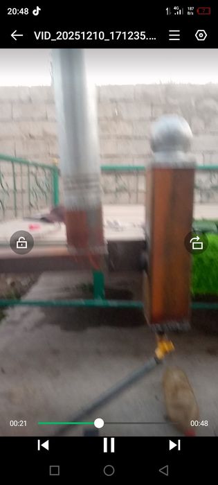 Атработка печка 2 литр билан Бир Кун иситасиз