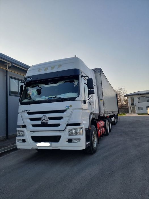HOWO A6 + KRONE Прицеп Сотилади