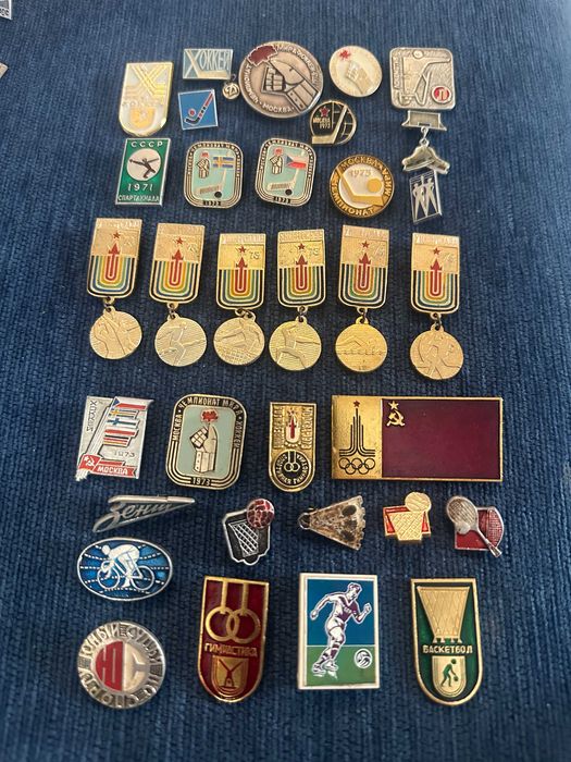 Нагрудные Медали и Значки СССР