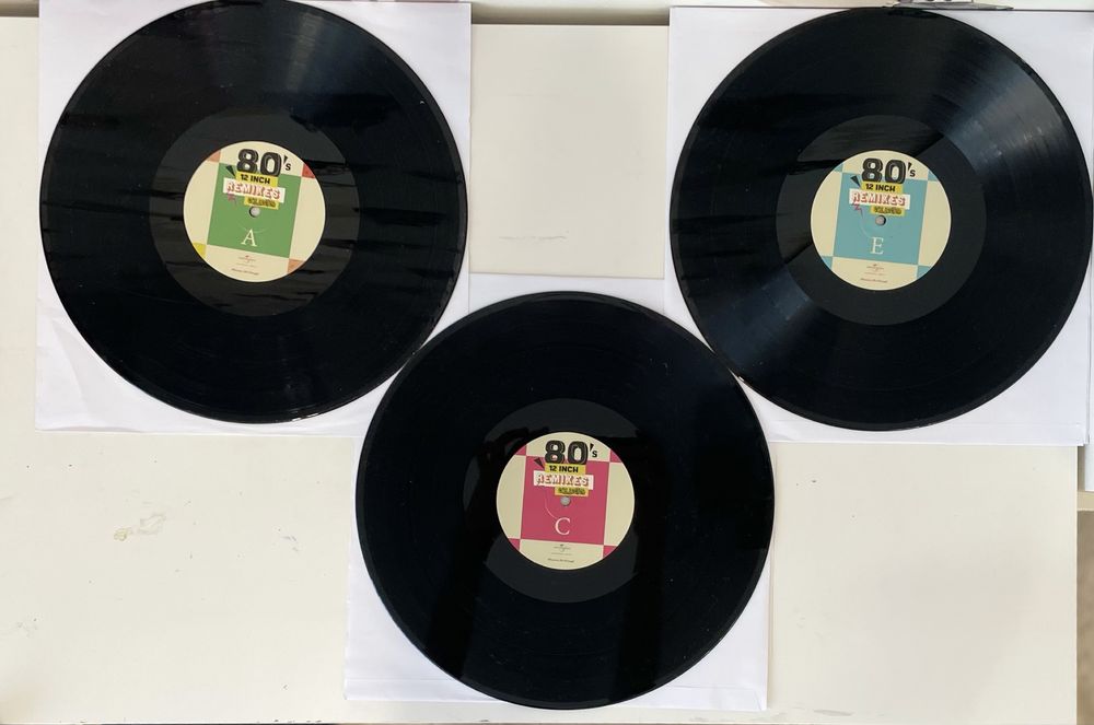 #80's 12 Inch Remixes Collected 3LP