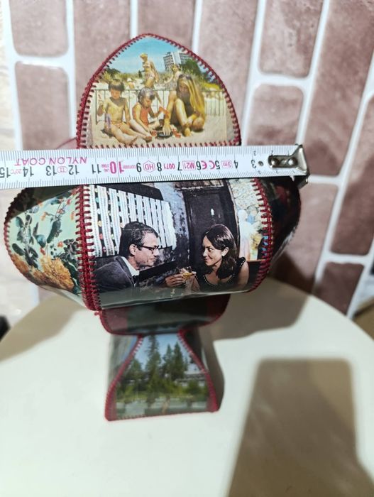 Ръчно направена  стара кутия от картички!