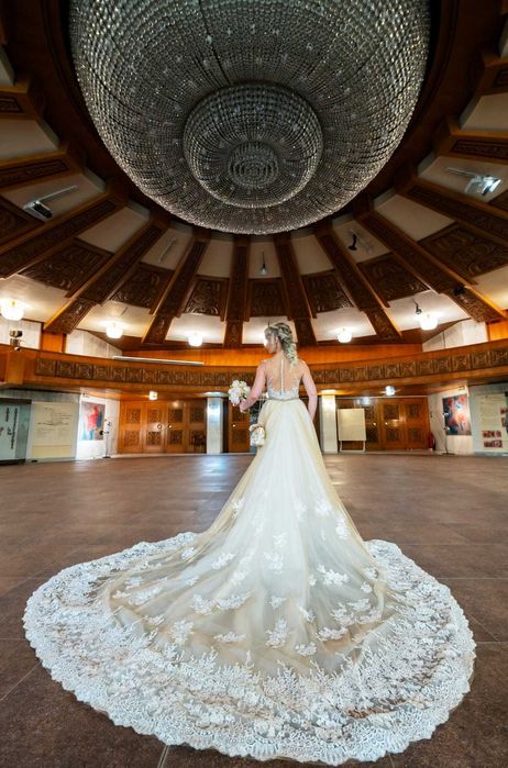 Сватбена дизайнерска рокля Mila nova