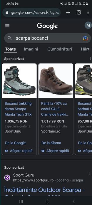 Bocanci scarpa unisex