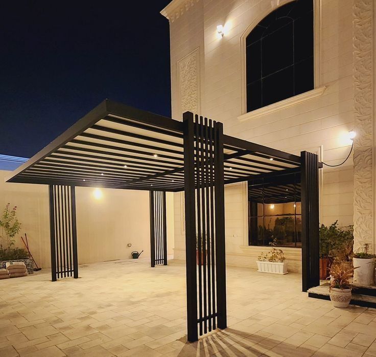 Раздвижной навес на заказ | Creative Metall