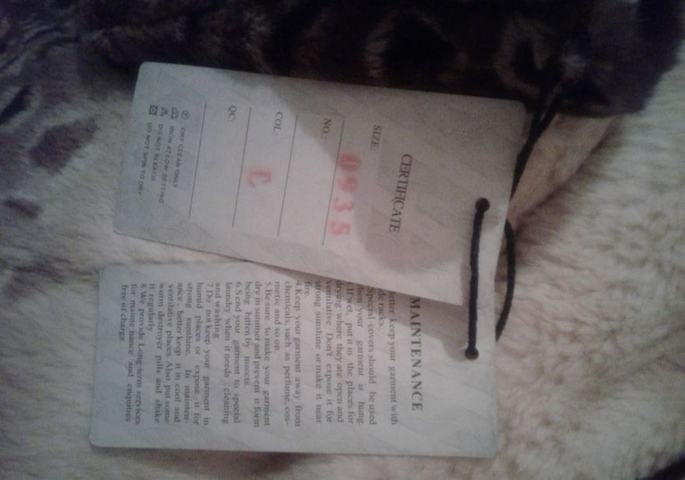 Полушубок новый. Автоледи