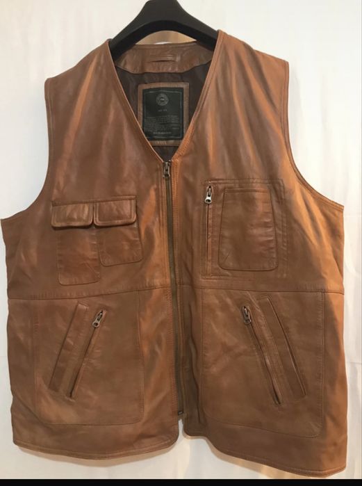 vesta din piele naturala