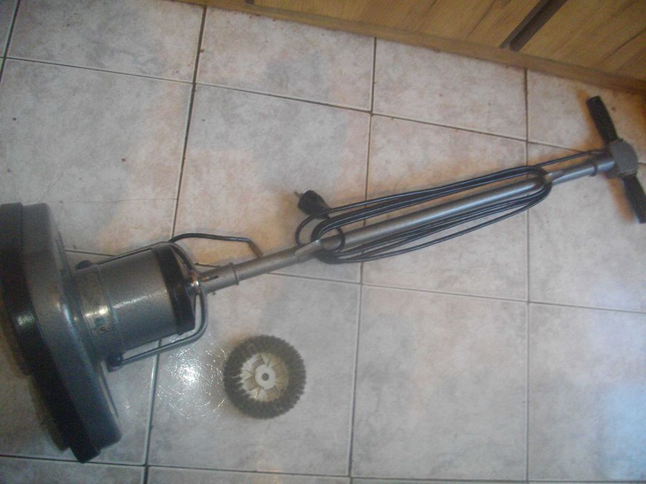 СССР Руска Ел. Машина Полиране Почистване Паркет  с 3 глави+1 ЭПМ-2