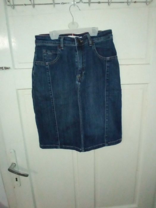 Еластична Дънкова пола. Tommy Hilfiger Размер от S до M