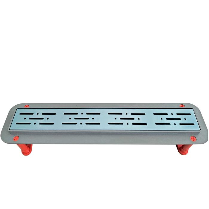 Rigola de dus MAXLEV cu gratar integral din otel inoxidabil LEV0040