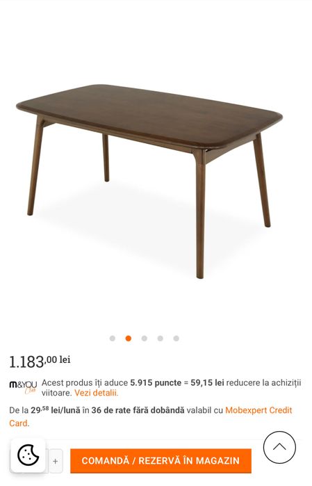 Masă Mobexpert Noua Sigiltă