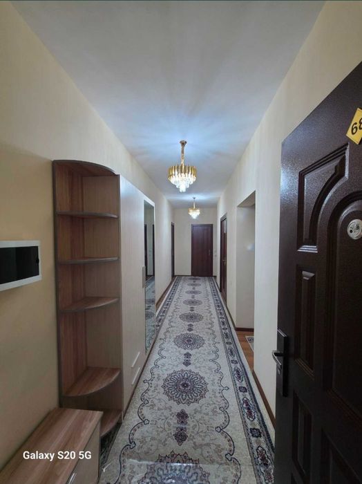 Новостройка 3комн/5/12, 75м2, Разделка, меб+тех. Ор-р: С. Дарвоза.