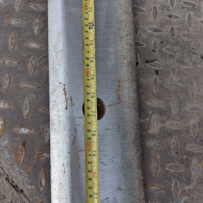 нож за кофа на телескопичен товарач, 8 отвора 240см, за bobcat