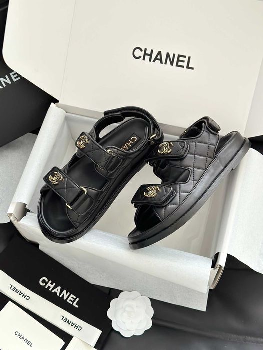 Sandale Chanel 2026 - piele 100% naturala premium prezentare completa