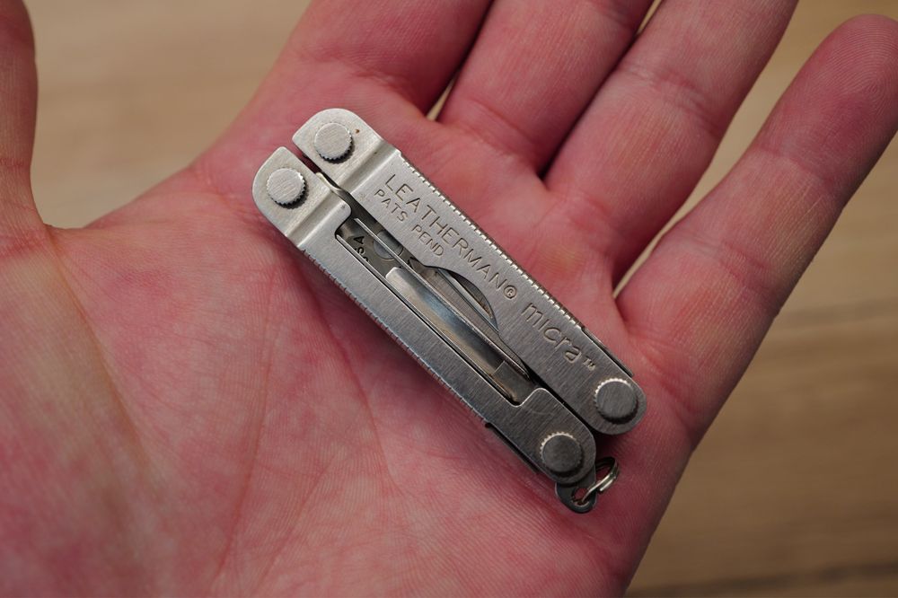 Multitool X2 Leatherman Micra si Squirt P4 USA stare perfecta cutit