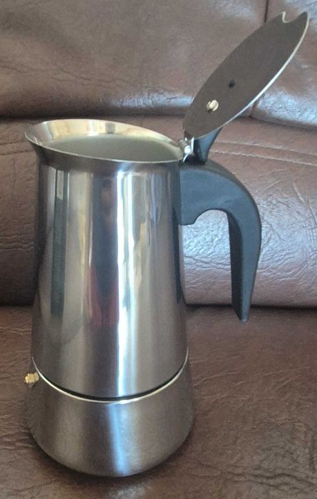 Cafetiera inox, Espresso Maker 9 portii