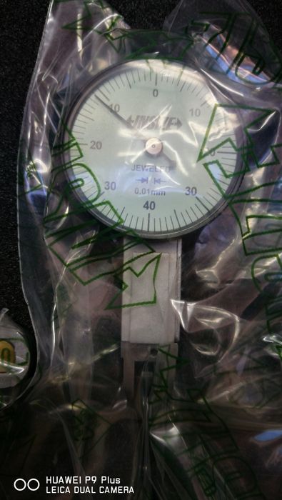 Мини индикаторен часовник с чупещо краче INSIZE