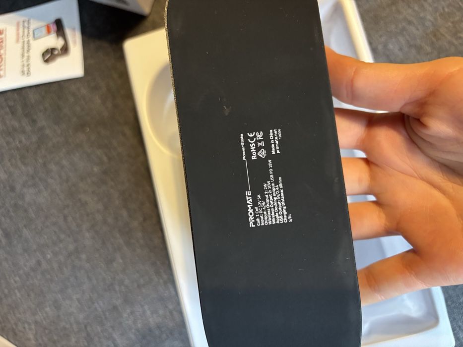 Stație de încărcare wireless iPhone, AirPods, Apple Watch