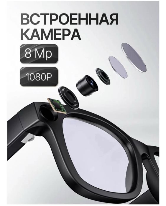 Смарт очки с камерой