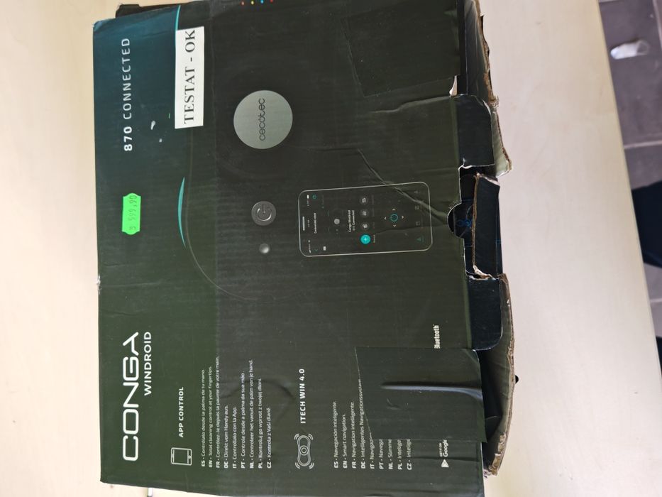 Robot geamuri Cecotec Conga windroid 870 connected