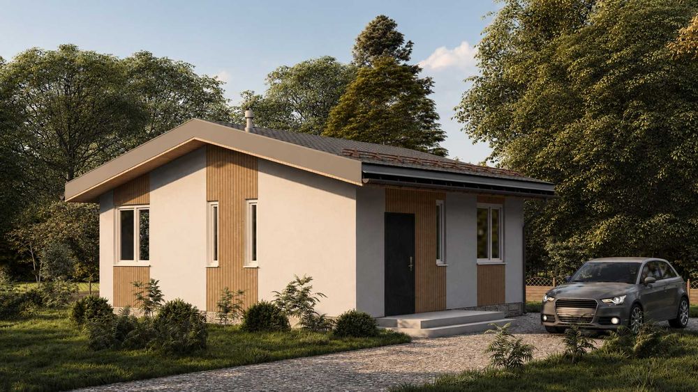 Дом из ЛСТК под ключ — IQONIQ Construction
