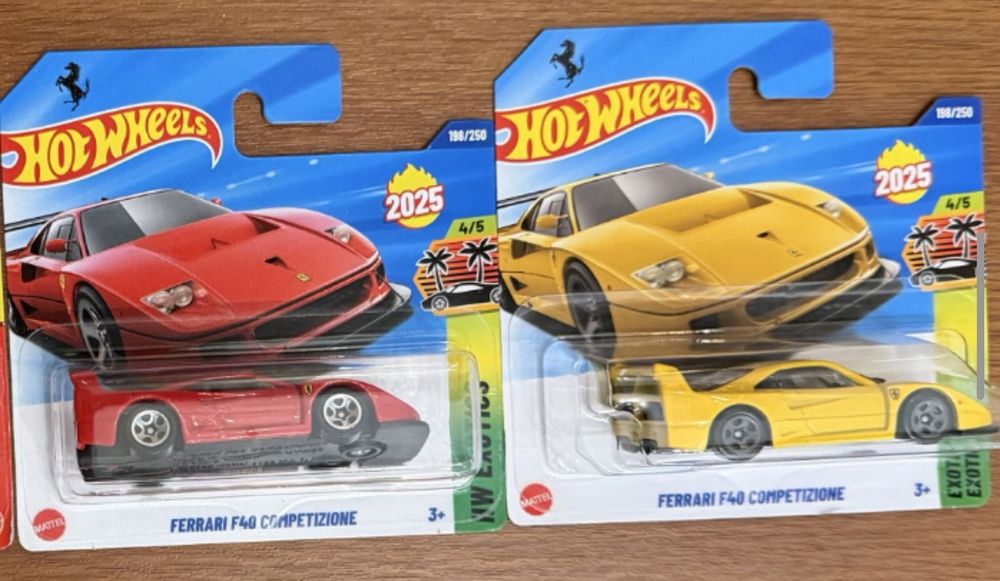 Hot wheels Ferrari F40 Competizione