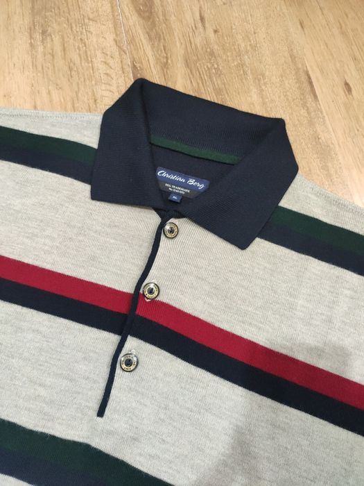 Pulover Christian Berg din lână merinos mărimea XL/XXL