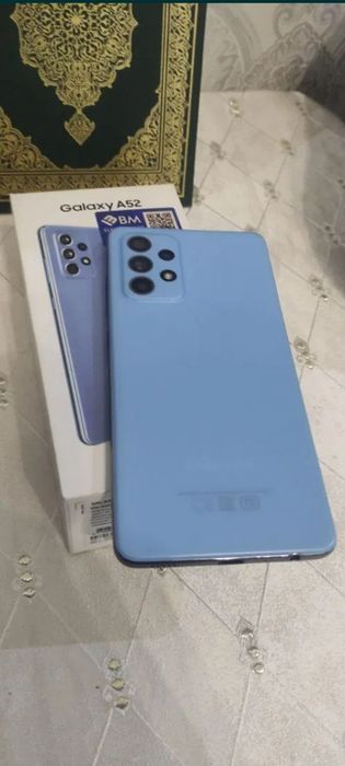 Samsung galaxy A52 памят 4/128 Гблик телефон сотилади