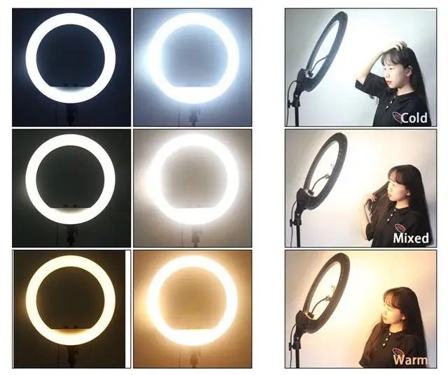 Кольцевая Селфи-Лампа RL-21 54 см Original