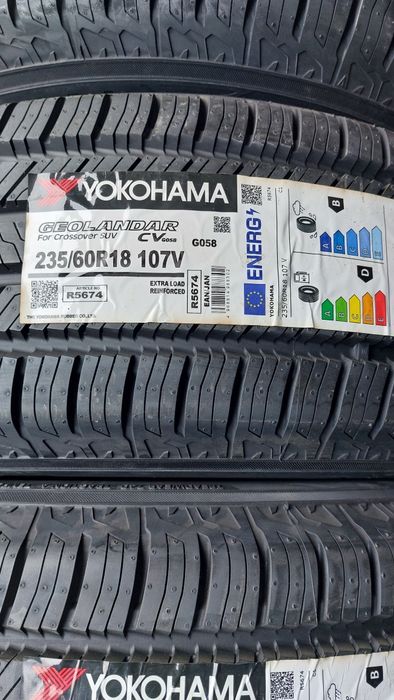 Нови гуми 235/60/18 Yokohama Geolandar Suv 4 броя