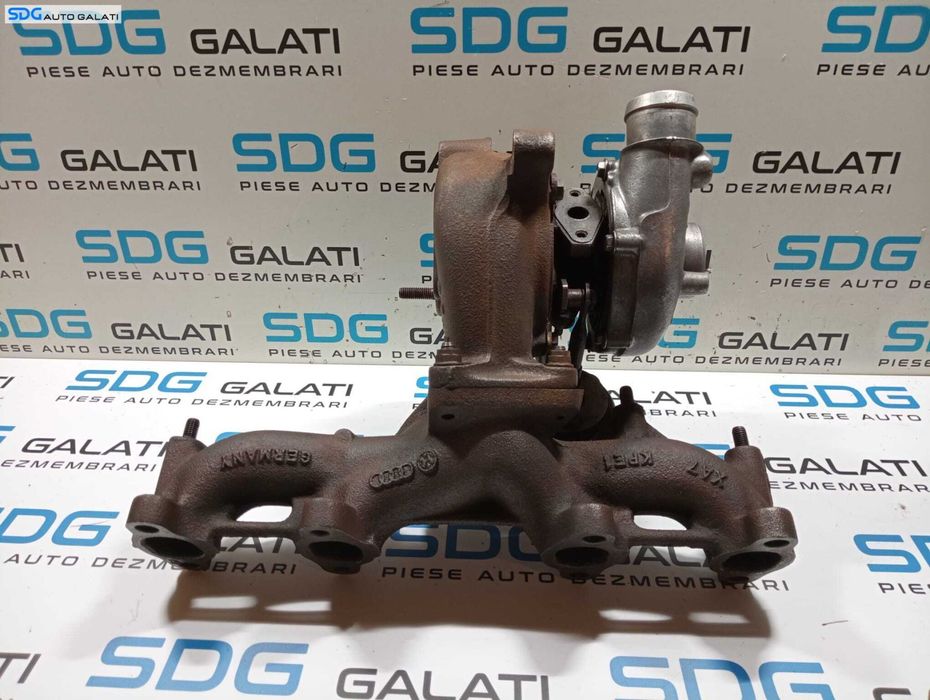 Turbo Turbina Turbosuflanta Paleti Atinsi Audi A4 B5 1.9 TDI AFN AHH AVG 1997 - 2000 Cod 028145702H [M6179]