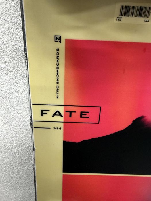 placa snowboard nitro fate 2024 144 cm