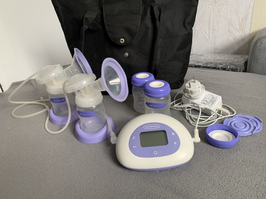 Двойна помпа за кърма Lansinoh