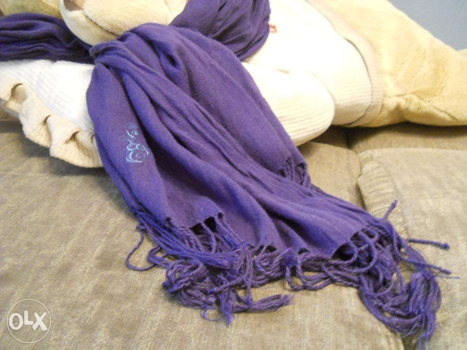 OKAZIE !!! Fular/schal, mov, material foarte moale, 170x50 cm