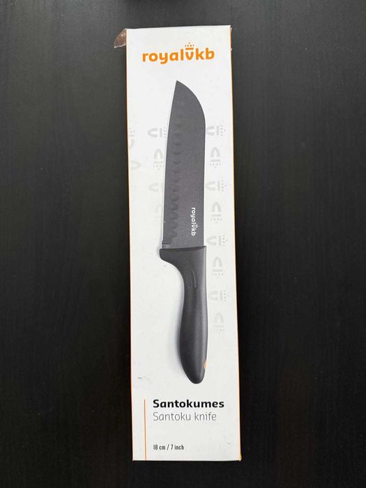 Cuțit Santoku Royal VKB – 18 cm, nou în cutie