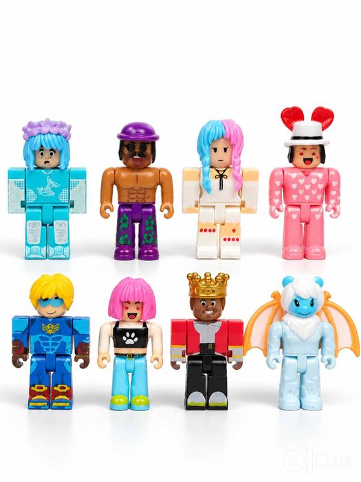 Набор фигурок Roblox 8 шт и 4 шт., коллекционные игрушки для детей