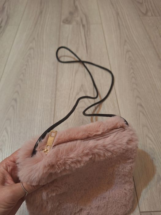 Geantă de pluș pentru fete,nouă