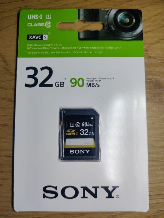 Карта памет Sony 32Gb XAVC S Class 10 Uhs-1  Memory Card 90Mb/s
