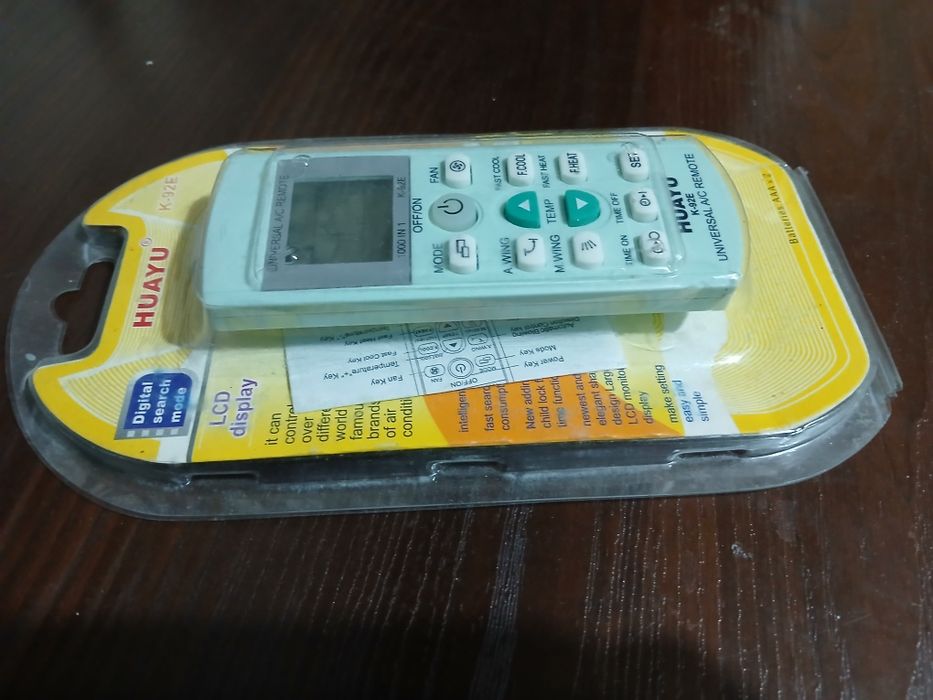 Универсальный пульт управления от кондиционера