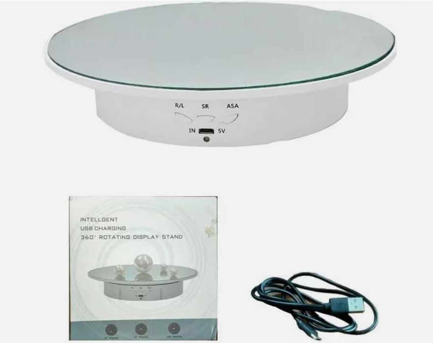 USB стойка с 360-градусово въртене / Automatic Rotating Stand