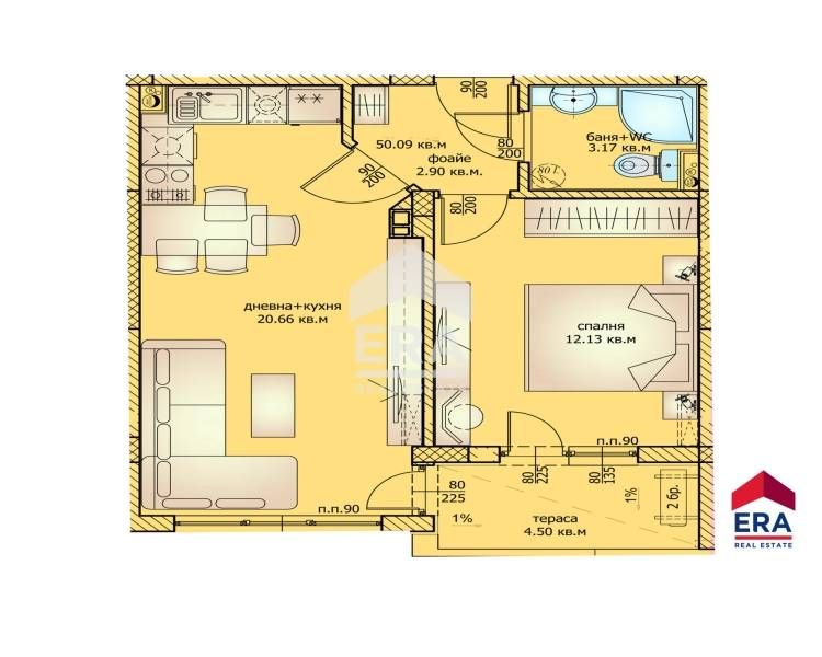 Продава се Двустаен апартамент в Ахелой - 62 кв.м за 472 €/кв.м - Снимка #6