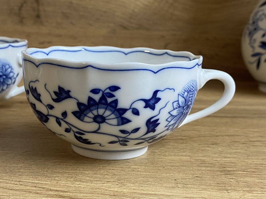 Код синьо порцеланов сервиз за двама-HUTSCHHENREUTHER -Germany