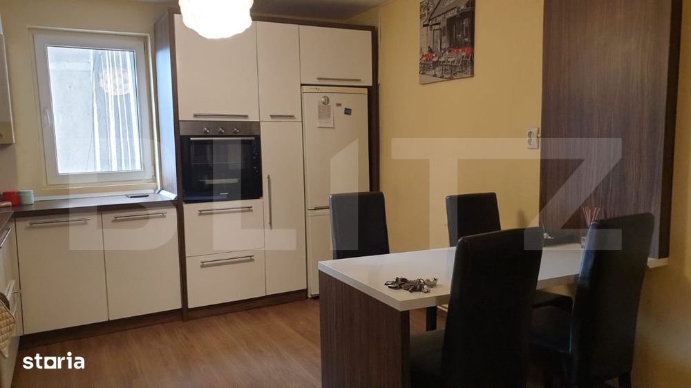 Apartament de inchiriat, cu 4 camere, 100 mp, zona Tudor