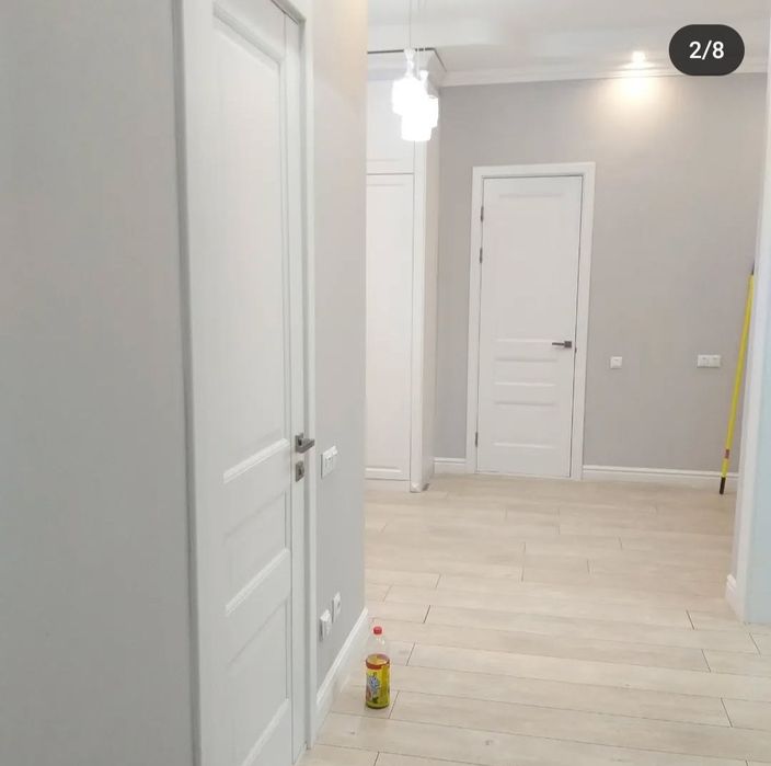 Монтаж бамбуковых панелей