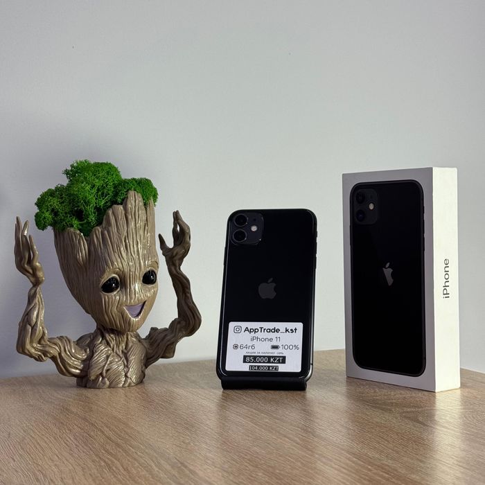 iPhone 11 айфон 11 64gb 100%