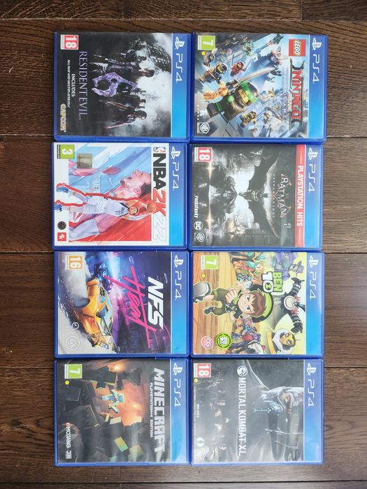 Игри за PS4, 5 броя.