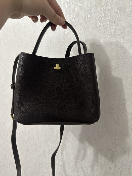 Сумка mango шоколадного цвета