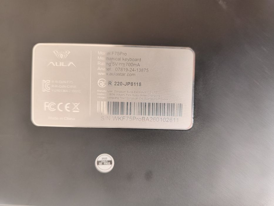 Игровая клавиатура Aula F75
