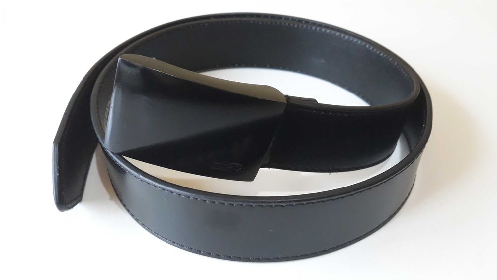 Curea din piele naturala RG 512 , culoare neagra