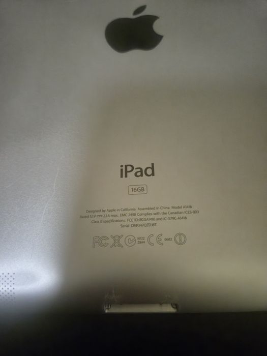 НазадiPad 3 модел A1430 16GB 2012 Wi-Fi + Cellular като нов с зарядно и кожен  калъф
Компютри, таблети и периферни устройства
iPad и таблети
iPad 3 м