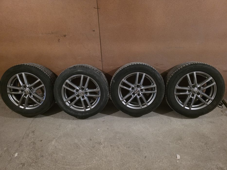 Джанти с гуми 17, 5х112 VW, Mercedes, Audi, skoda